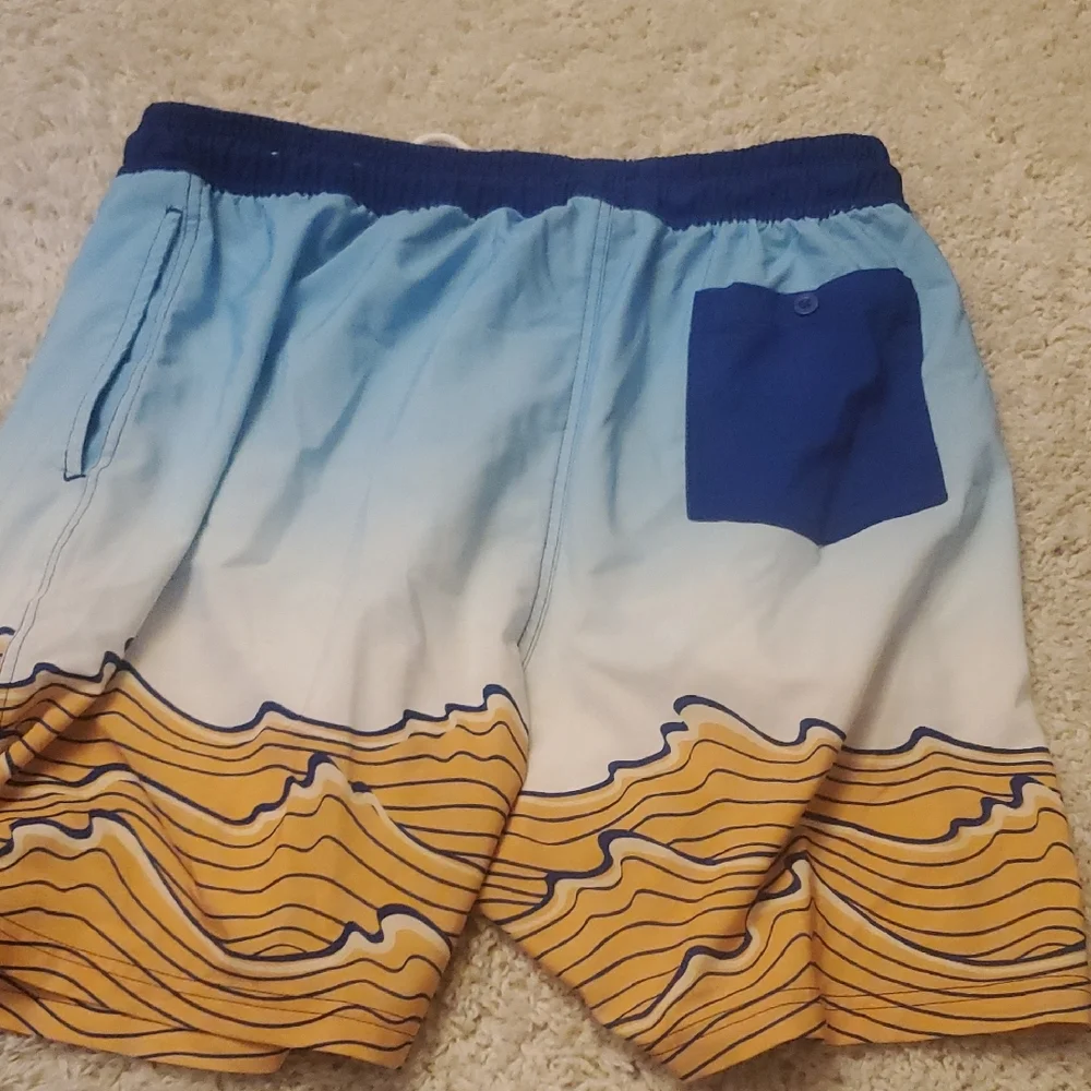 5 For 25$ Pabst Blue Ribbon Beer Swim Shorts‎ Mens Size XL 40/42
